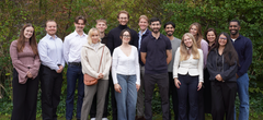 Accelerators 2026 Back row: Lauren Edwards, Sigurd Christiensen, Adam Greenway, Rafał Kaminski, Jakub Piech, Adrian Hitland, Sakib Quyum, Karoline Wessel-Aas Ristvedt, Yuliia Sheremetieva and Josias Hagos Front row: Agnieszka Kramarenko, Nadiia Lezhanska, Giulio Grandon, Teija Bjørningstad and Grace Smith