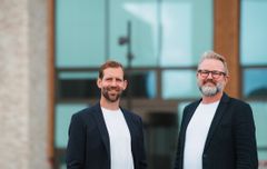 Til venstre Rasmus Strebøl Arkitekt i Sweco Architects. Til højre Peter Iversen  Arkitekt i Sweco Architects