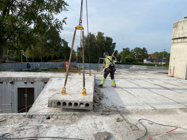 Sweco har høstet vigtige erfaringer med genbrug af betondæk under et projekt for Københavns Kommune.