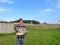 Niels Fuglsang kæmper for et EU-forbud mod bure i landbruget.