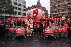 En 11 meter bred turbokylling vakte søndag opsigt på Kultorvet i København
