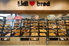 Kunderne anerkender i undersøgelsen Lidls brede sortiment af friskbagt brød i alle kædens 152 butikker.