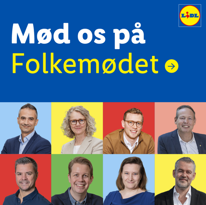 Lidl Danmark deltager på Folkemødet 2026.