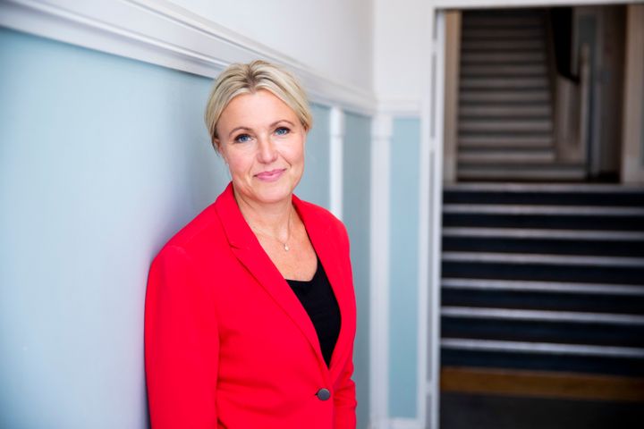 Administrende direktør i Merkur Andelskasse Charlotte Skovgaard har præsenteret bankens bedste halårsregnskab nogensinde.