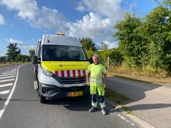 Johnny Toft kan i år fejre 50 år i vejmarkeringsbranchen.