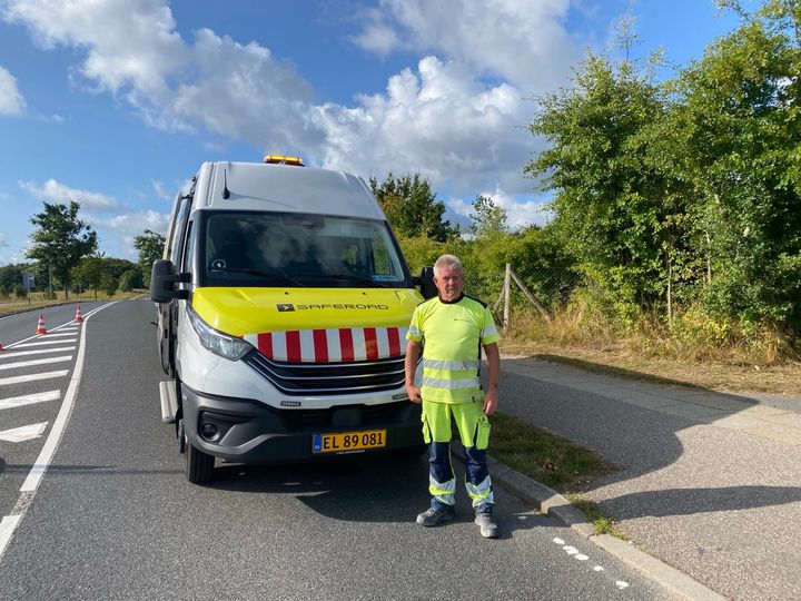 Johnny Toft kan i år fejre 50 år i vejmarkeringsbranchen.