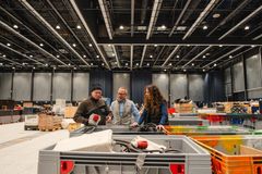 Daily operations inside the DGNB Gold certified Bella Arena. Photo: Bellagroup