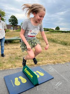 Sved på panden og store smil til Skole OL på skolen Drive