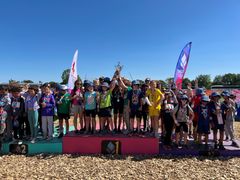 O-løb: Guld til 4.A og bronze til 4.B fra The International School of Billund (ISB). Foto: Billund Kommune