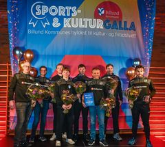 Vindere af 'Årets Hold 2022'-prisen blev GGIF 1. divisions herrer, GGIF Håndbold.