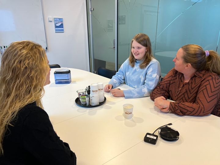En del af Nanna Madsens Back2School-forløb bestod af samtaler mellem familien og en af Billund Kommunes familievejledere.