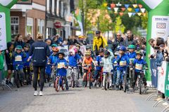 Sidst Grindsted lage by til Kids Tour var i 2022, hvor bymidten var fyldt med glade børn og deres familier til en sjov og cykelglad dag.