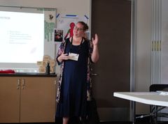 Trine Agerbæk, der er lærer på Vestre Skole i Grindsted, var inviteret med til konferencen ”Deeper Learning”, som blev afholdt i San Diego. Foto: Billund Kommune