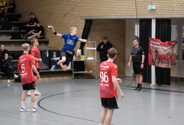 Mikkel Voss, der i dag er 19 år gammel og spiller håndbold i Grindsted, har deltaget i Talent Billund siden 8. klasse. Foto: Mikkel Voss