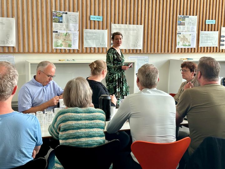 Borgerne har løbende været involveret i Billund Kommunes arbejde med byprofiler for kommunens syv største byer - senest til en workshop på rådhuset. Nu har du sidste mulighed for at give dit besyv med under de kommende profilcaféer. Foto: Billund Kommune