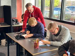 Solens elever, lærer og pædagog fortæller, at Playful Learning virkelig gør en forskel for elevernes udvikling. Foto: Billund Kommune