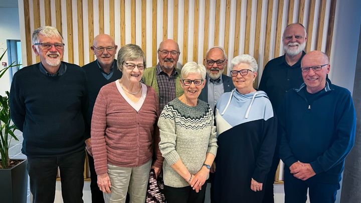 Den 18. november er der valg til Ældrerådet i Billund Kommune. Her er det nuværende råd afbilledet. Foto: Billund Kommune.