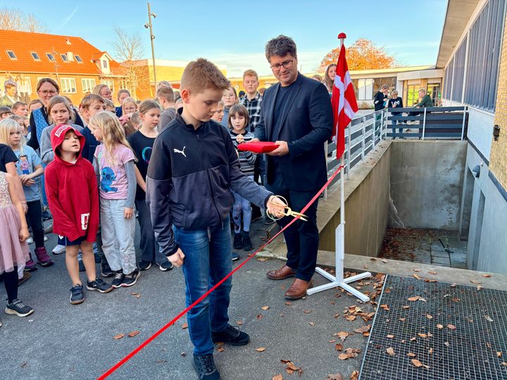 Børnene på Vorbasse Skole har været med til at idégenerere den nye naturfagsfløj