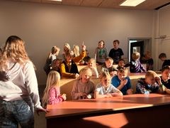 I den nye fløj er der rig mulighed for at blive klogere på naturfag