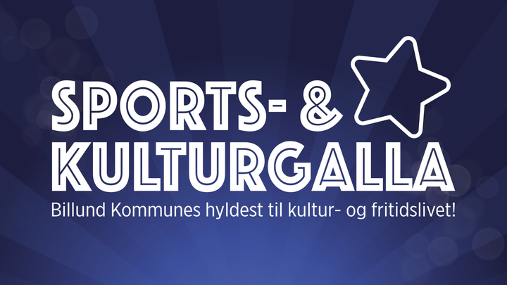 Årets Sports- og Kulturgalla afholdes fredag den 8. maj 2026
