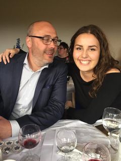 Mathilde og hendes far