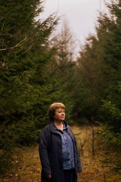 Annemette, der har mistet to børn, er en af de forældre hvis historie bliver fortalt gennem udstillingen "For mig er du lige her"