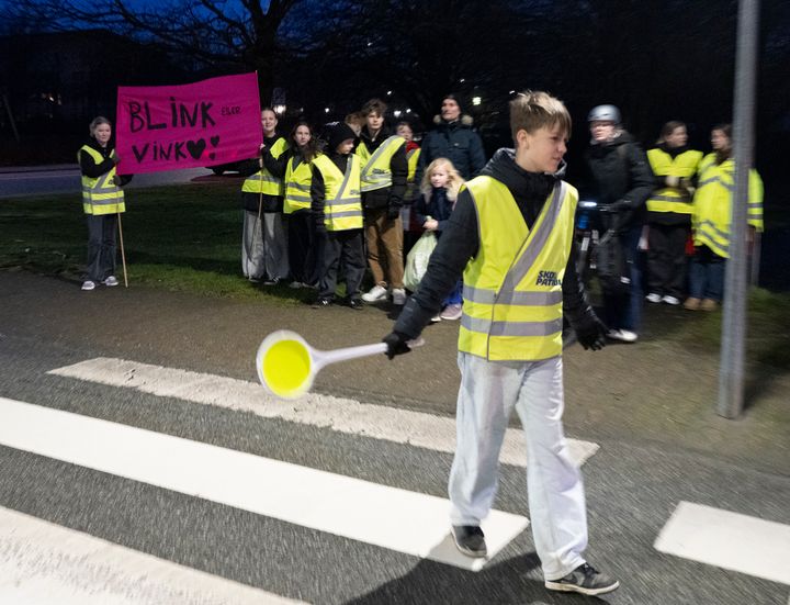 Hele ugen fejres skolepatruljerne på forskellig vis. I dag var turen kommet til Vitaskolen.