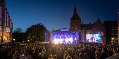 Stemning under en af festens mange gratis koncerter. Foto: Esbjerg Kommune
