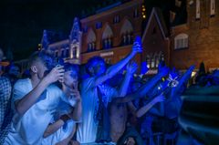 Stemning under en af festens mange gratis koncerter. Foto: Esbjerg Kommune