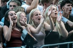 Stemning under en af festens mange gratis koncerter. Foto: Esbjerg Kommune