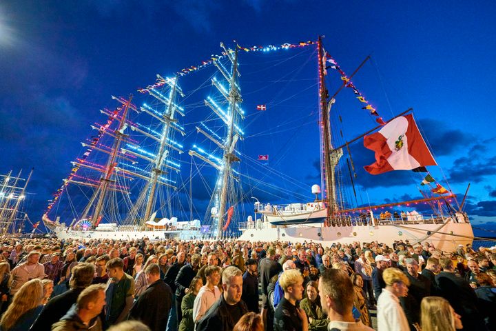 Fra morgen til aften har stemningen været i top til The Tall Ships Races på Esbjerg Havn. Foto: Esbjerg Kommune