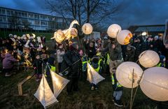 Lysfesten i januar er blevet en årlig tradition i Det Internationale Kvarter.