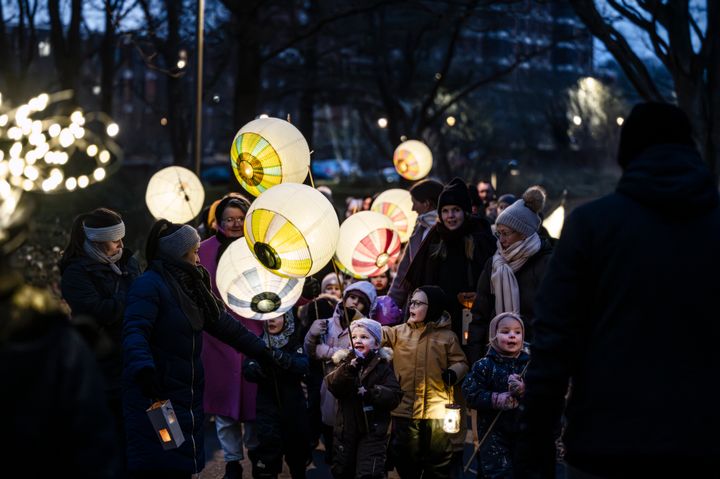 Lysfest under ESE Festival 2026. Foto: Esbjerg Kommune