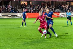 Esbjerg skal endnu engang lægge hjemmebane til Danmarks bedste fodboldkvinder. Til december er det Zambia, der kommer på besøg på Esbjerg Stadion. Foto: Esbjerg Kommune