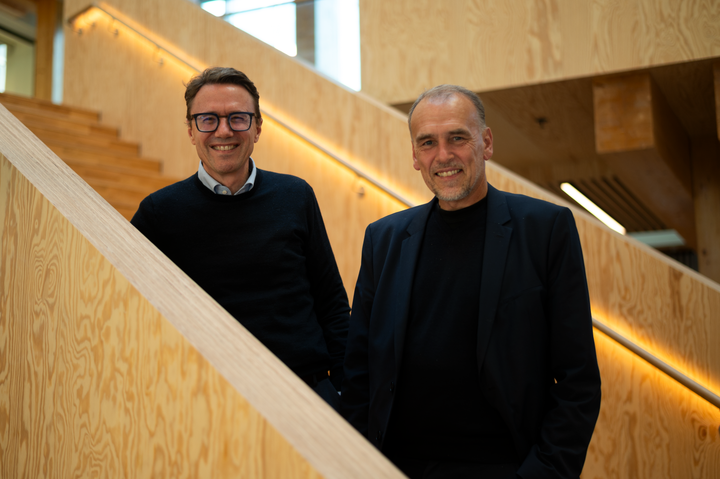 BII og Accelerace skal i fællesskab skabe Europas stærkeste springbræt for start-ups. Det vækker glæde hos de to administrerende direktører, Jens Nielsen (BII) og Peter Torstensen (Accelerace).