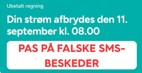 Sms’er, der hævder, at du mangler at betale en EWII-faktura, linker ind til en falsk hjemmeside med EWIIs farver og logo. Det er svindel og har intet med EWII at gøre.