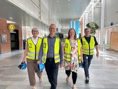 Byggeriets projektledere byder indenfor til en status og indsigt i byggeprocessen