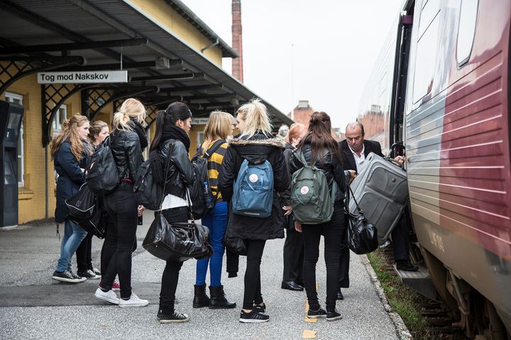 Maribo Station. Lollandsbanen havde ca. 920.000 passagerer i 2024. Foto: Lokaltog
