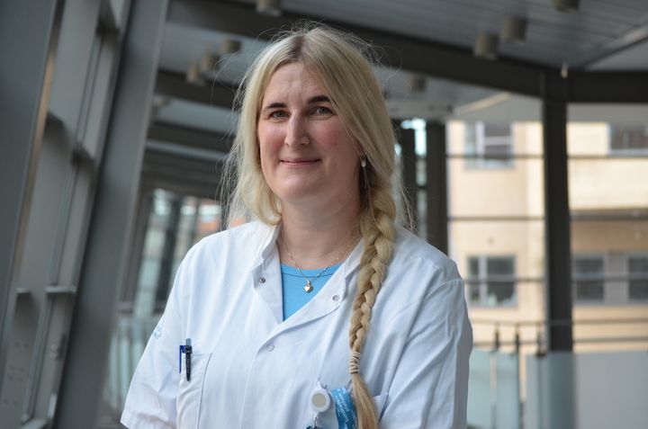 Cheflæge Maren Weischer fra Klinisk Biokemisk Afdeling på Holbæk Sygehus.