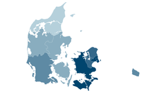 Kortet viser andelen af ufaglærte studenter ud af alle studenter under 30 år, der havde bopæl i lansdelen ved afslutningen af gymnasial uddannelse. Se og embed kort: https://www.datawrapper.de/_/iEvw6/