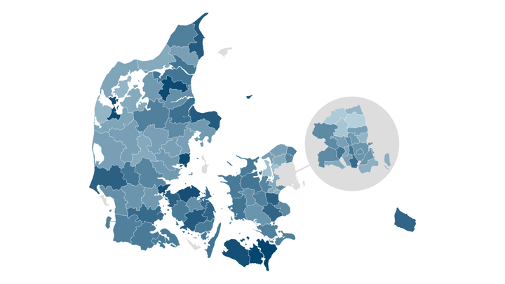 FGU er et landsdækkende tilbud til unge uden job og uddannelse. Men der er store forskelle på, hvor meget kommunerne visiterer de unge til et FGU-forløb, viser ny analyse. Se tallet for din kommune: https://www.datawrapper.de/_/AVMkL/