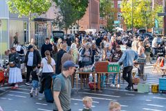 Ud over workshops, foredrag og masser af aktiviteter for både børn og voksne kan man også i år se frem til den store markedsdag, der markerer kulminationen af Skraldival. Foto: Silkeborg Forsyning.