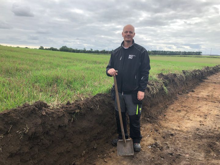 Foredraget med Emil Winther Struve skal blandt andet handle om de menneskelige skeletrester, der sidste år blev fundet ved Stenløse Å. Foto: ROMU