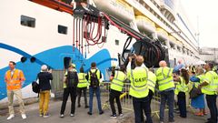 Danmarks første landstrømsanlæg til krydstogtskibe åbnede i juni 2023. Anlægget er finansieret af Aarhus Havn, Aarhus Kommune og EU.