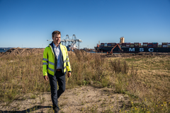 Thomas Haber Borch, CEO hos Aarhus Havn.
