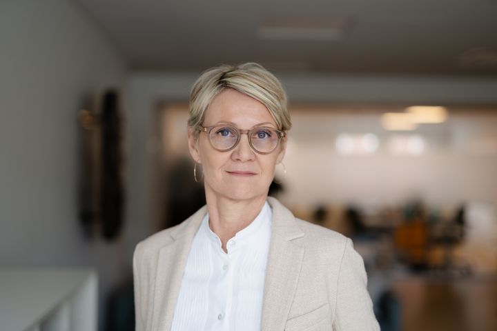 Portræt af Psykiatrifondens direktør Marianne Skjold