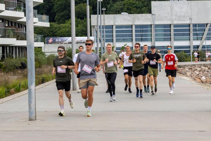 Løbere ved løbet Øenx i Aarhus.