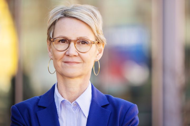 Portræt af Psykiatrifondens direktør Marianne Skjold