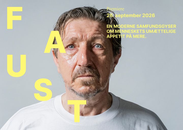 Nicolaj Kopernikus spiller FAUST fra den 26. september på Betty Nansen Teatret