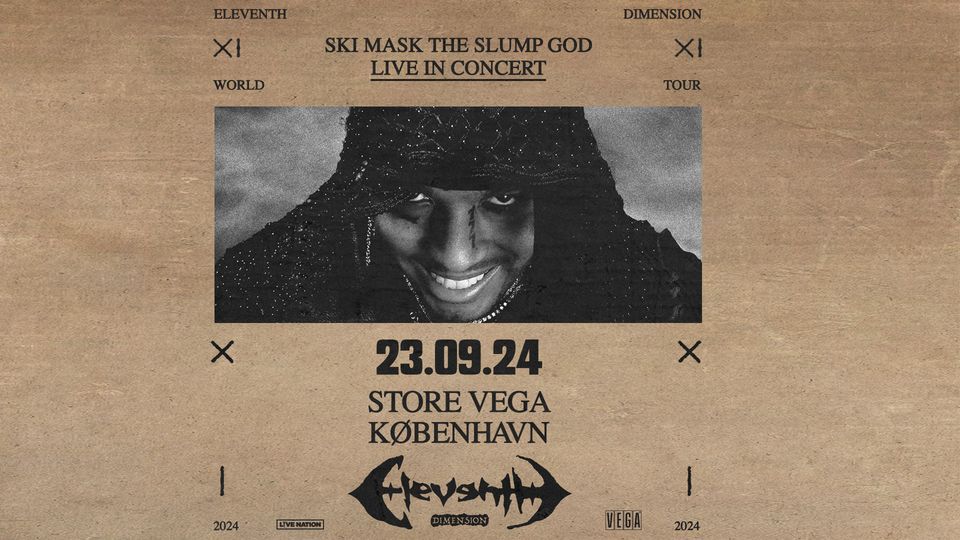 Gør klar til en af årets mest intense hip-hop-koncerter når Ski Mask ...